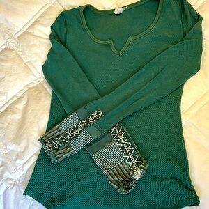 Free people cuffed thermal